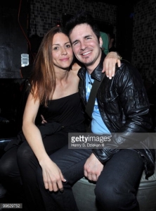 Michelle Clunie and Hal Sparks